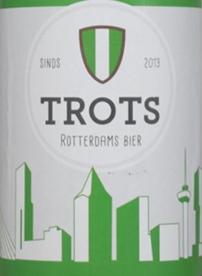 Brouwerij Trots IPA etiket Brouwerij Trots IPA etiket